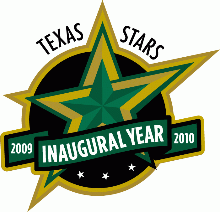 Texas Stars 2009 10 Anniversary Logo iron on transfers for T-shirts